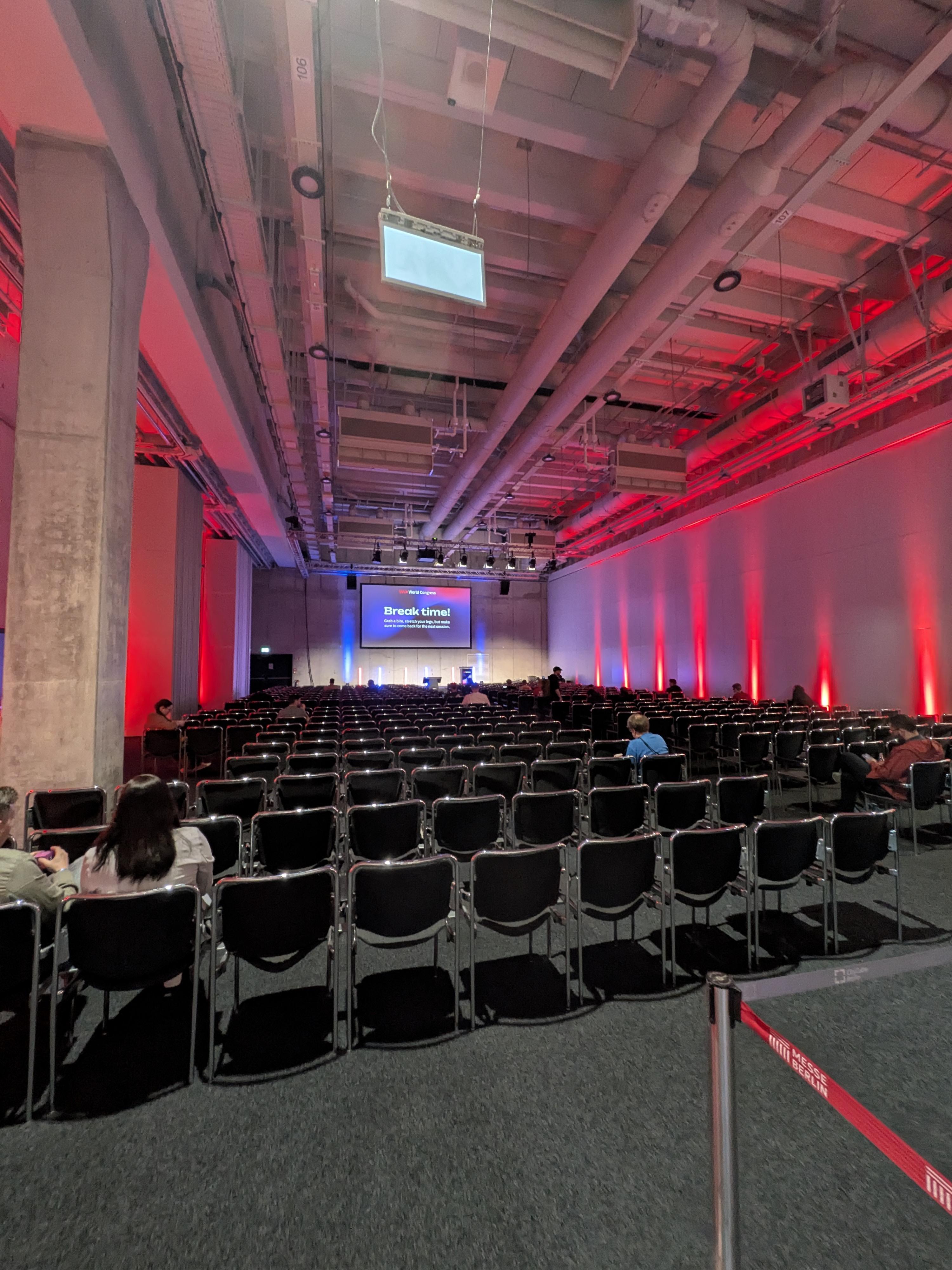 WeAreDevelopers World Congress 2026 venue hall